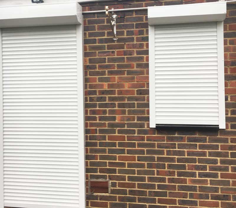 Domestic security shutters in South London